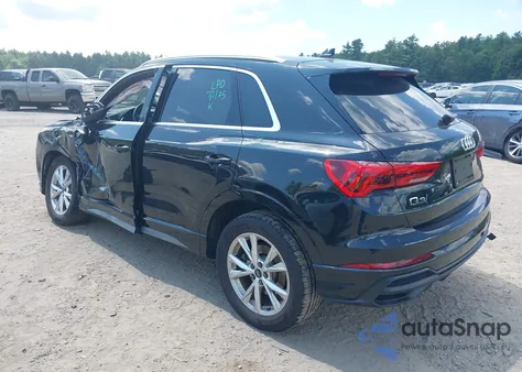 2022 Audi Q3 Premium Plus 45 Tfsi S Line Quattro Tiptronic from USA, damaged, VIN WA1EECF35N1004986